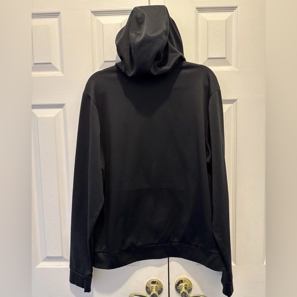 Air Jordan Black Pullover Hoodie Kangaroo Pocket Jumpman Logo Size L - Picture 6 of 11